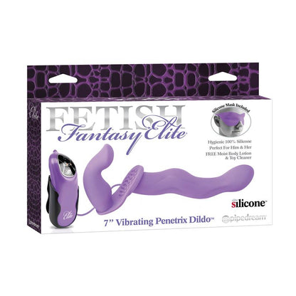 FETISH FANTASY ELITE - FETISH FANTASY ELITE  17, 80 CM PENETRIX DILDO VIBRATING PURPLE