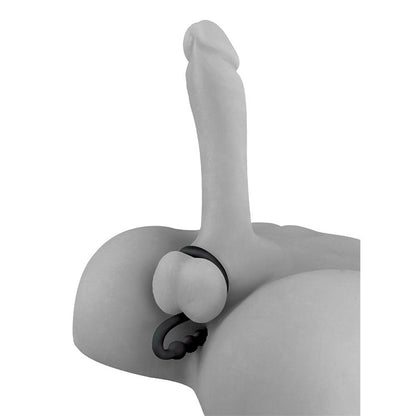 FETISH FANTASY ELITE - FETISH FANTASY ELITE BALL CINCH WITH ANAL BEAD BLACK
