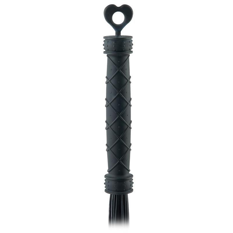 FETISH FANTASY ELITE - FETISH FANTASY ELITE SILICONE BONDAGE FLOGGER BLACK