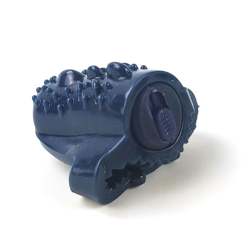 A-GUSTO - FINGER RING WITH VIBRATION BLUE