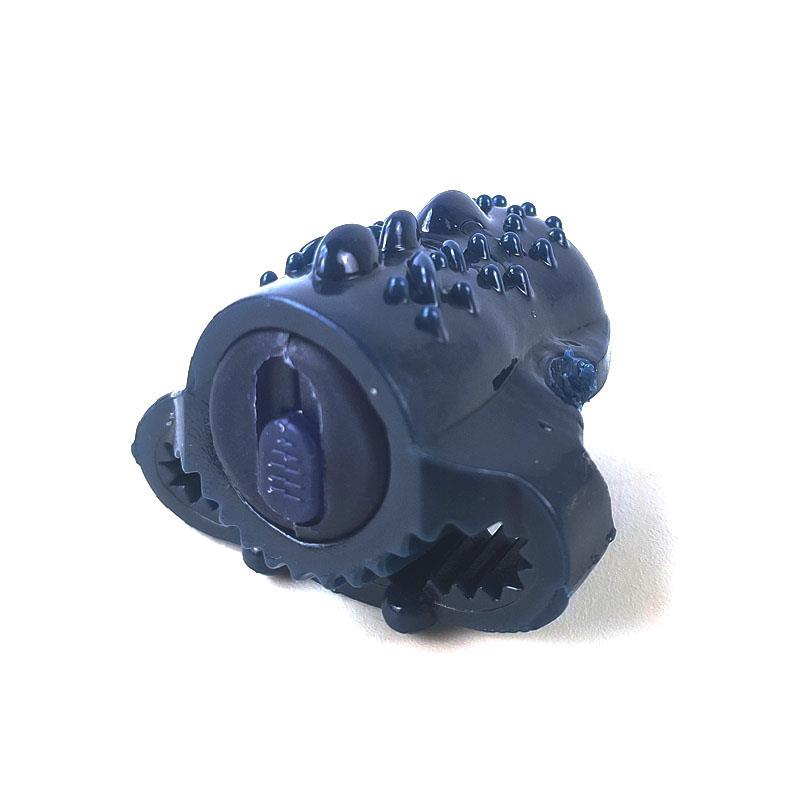 A-GUSTO - FINGER RING WITH VIBRATION BLUE
