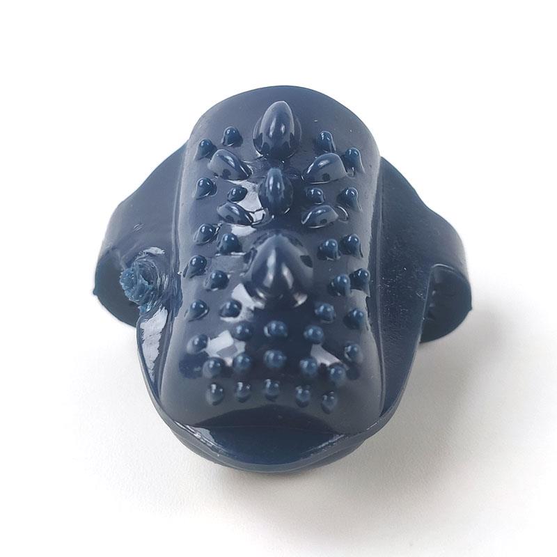 A-GUSTO - FINGER RING WITH VIBRATION BLUE