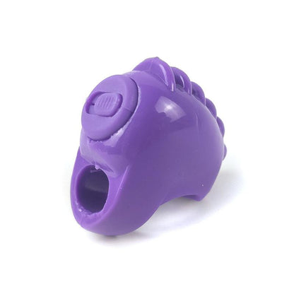 A-GUSTO - FINGER RING WITH VIBRATION PURPLE