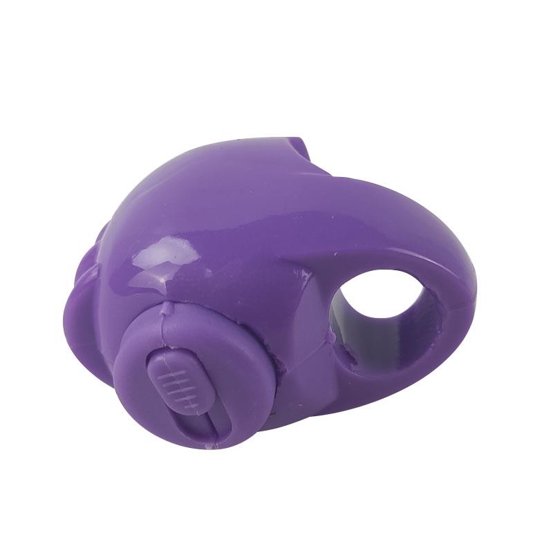 A-GUSTO - FINGER RING WITH VIBRATION PURPLE