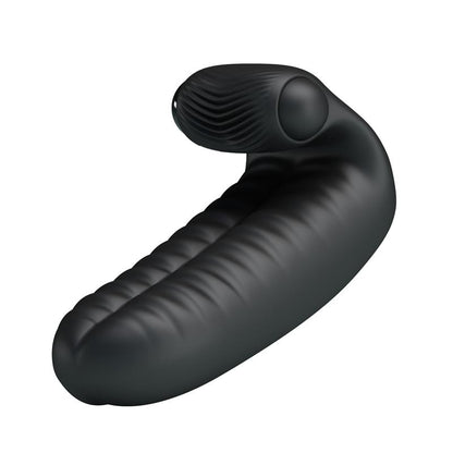 PRETTYLOVE - FINGER SLEEVE WITH VIBRATION ABBOTT BLACK