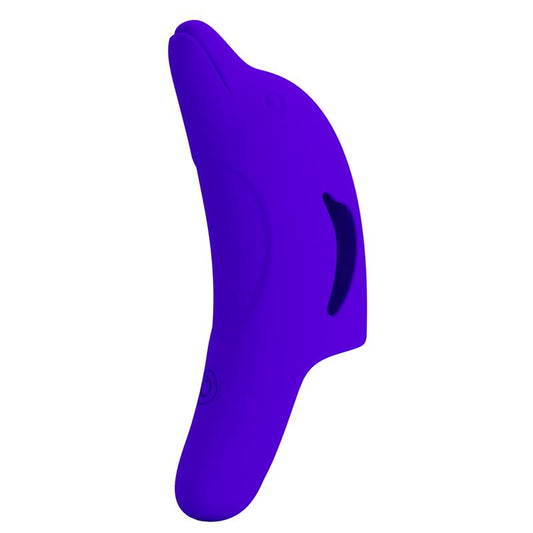 PRETTYLOVE - FINGER VIBRATOR DELPHINI HONEY