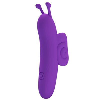 PRETTYLOVE - FINGER VIBRATOR SNAIL PURPLE