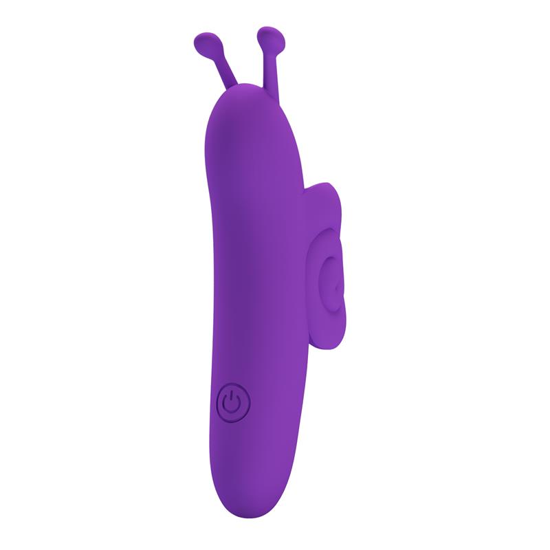 PRETTYLOVE - FINGER VIBRATOR SNAIL PURPLE