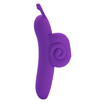 PRETTYLOVE - FINGER VIBRATOR SNAIL PURPLE