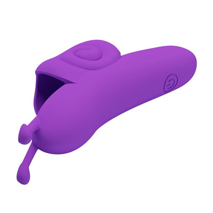 PRETTYLOVE - FINGER VIBRATOR SNAIL PURPLE