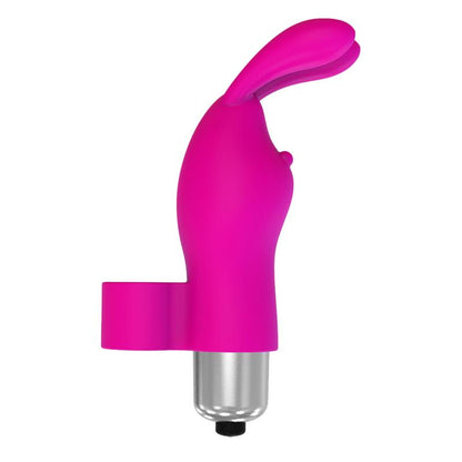 LATETOBED - FINGYHOP VIBRATING BULLET WITH RABBIT SILICONE PINK