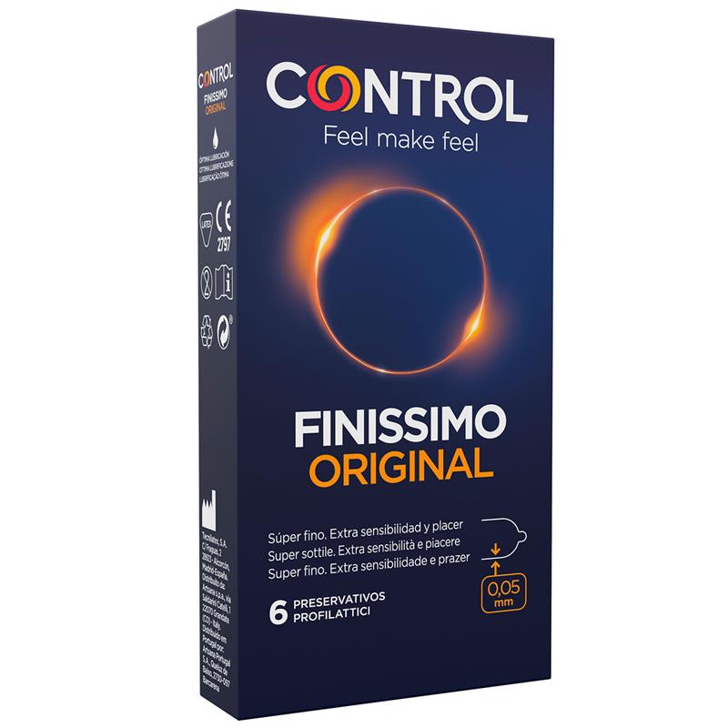 CONTROL - FINISSIMO ORIGINAL 6 UNITS