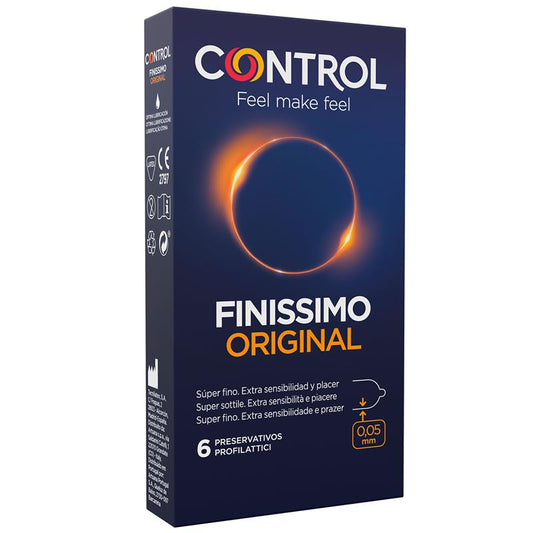 CONTROL - FINISSIMO ORIGINAL 6 UNITS