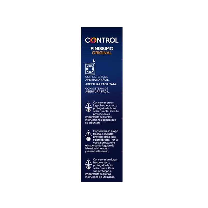 CONTROL - FINISSIMO CONDOMS 12 UNITS