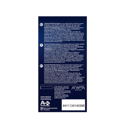 CONTROL - FINISSIMO SENSO 12 UDS