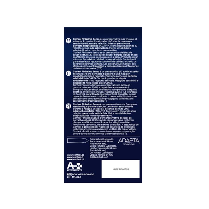 CONTROL - FINISSIMO SENSO 24 UDS