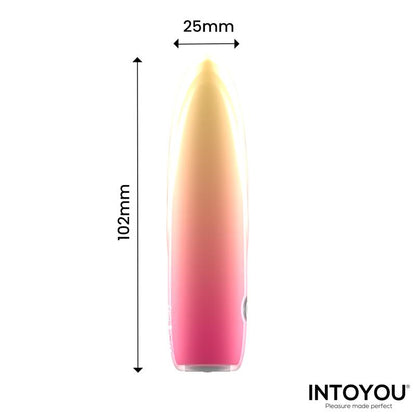 INTOYOU - FIORA DUAL LAYER SILICONE VIBRATING BULLET