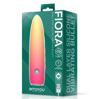 INTOYOU - FIORA DUAL LAYER SILICONE VIBRATING BULLET