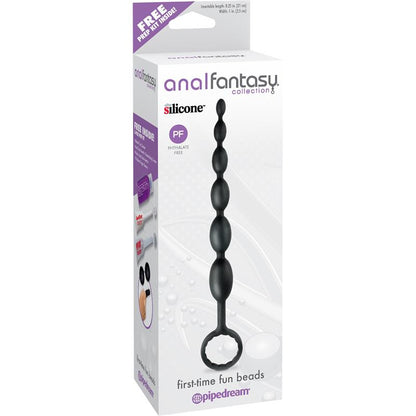 ANAL FANTASY COLLECT. - FIRST-TIME FUN ANAL BEADS BLACK