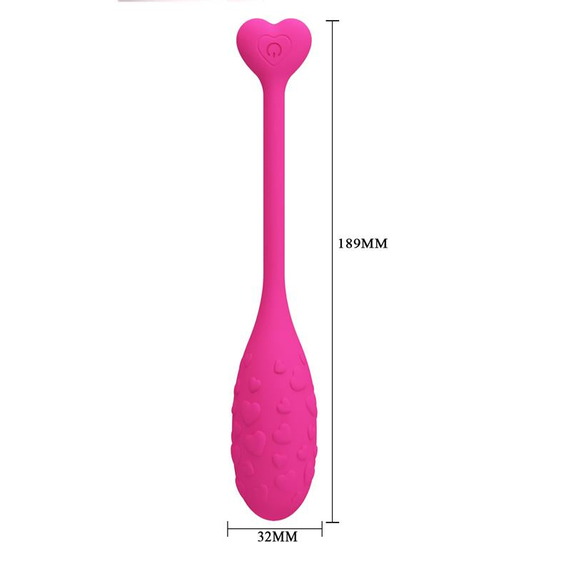 PRETTYLOVE - FISHERMAN VIBRATING EGG WITH APP