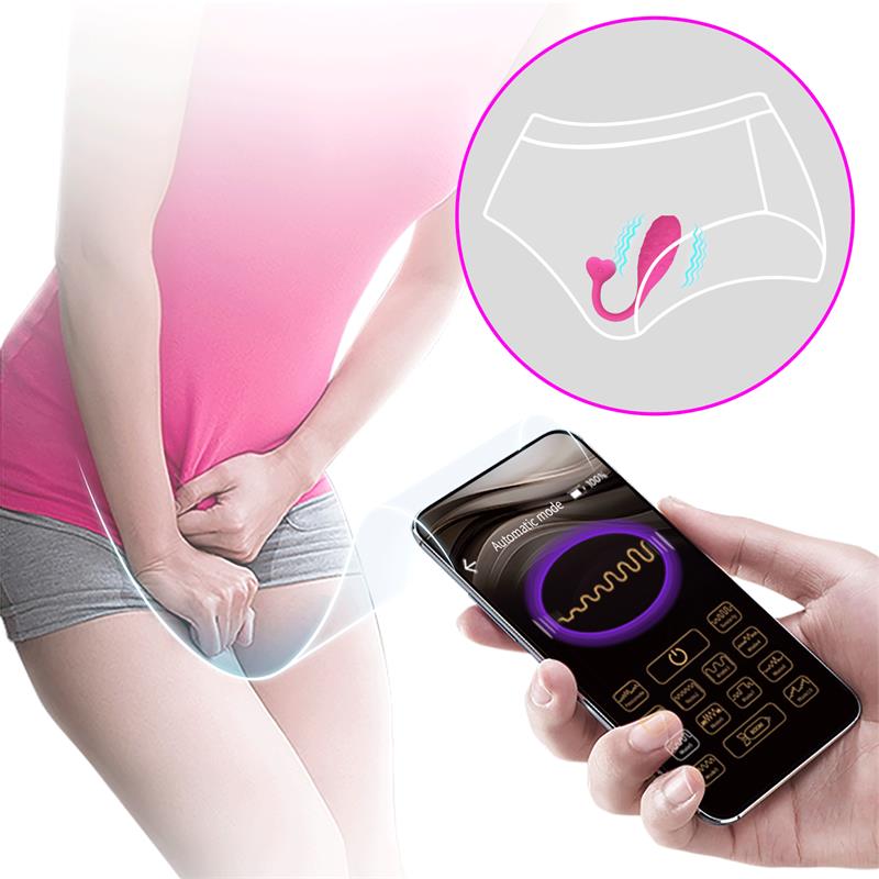 PRETTY LOVE - FISHERMAN APP CONTROLLED VIBRATING EGG LILA