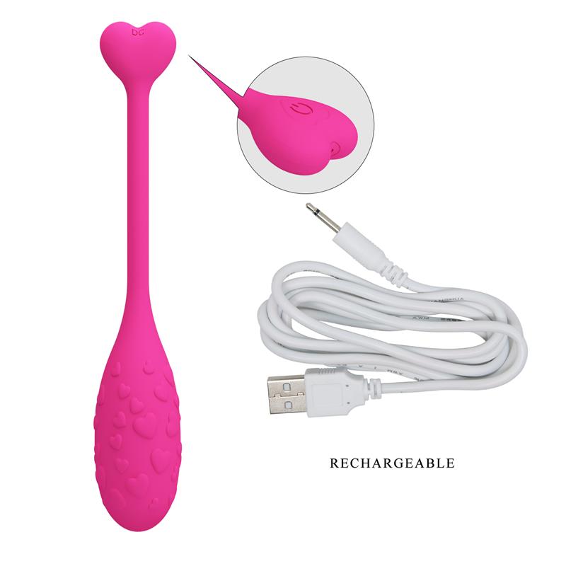 PRETTY LOVE - FISHERMAN APP CONTROLLED VIBRATING EGG LILA