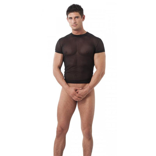 AMORABLE - FISHNET SHORT SLEEVE T-SHIRT