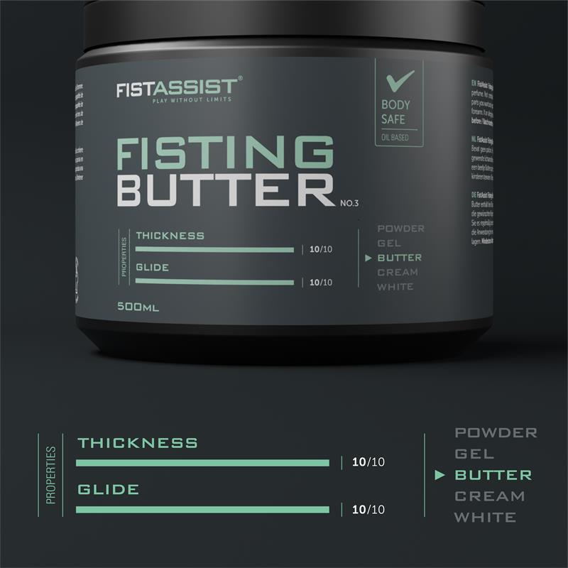 COBECO PHARMA - FIST ASSIST FISTING BUTTER 500 ML