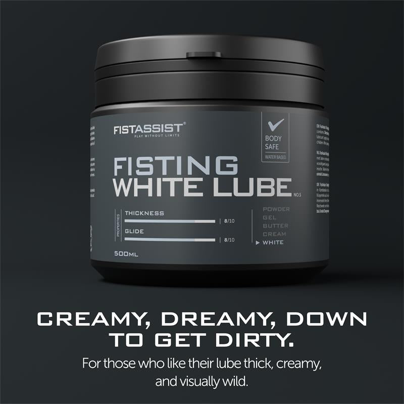 COBECO PHARMA - FIST ASSIST FISTING WHITE LUBE 500 ML