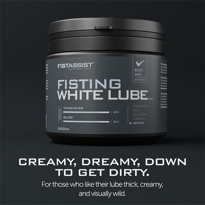 COBECO PHARMA - FIST ASSIST FISTING WHITE LUBE 500 ML