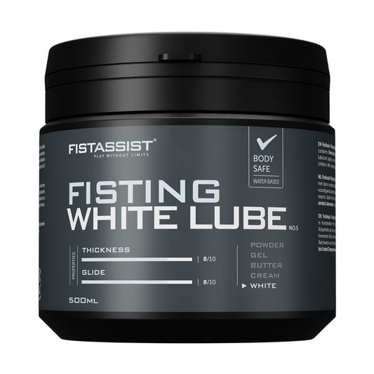 COBECO PHARMA - FIST ASSIST FISTING WHITE LUBE 500 ML