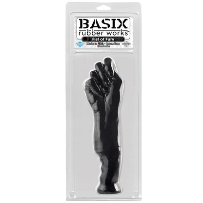 BASIX RUBBER WORKS - FIST SHAPED DILDO FIST OF FURY BLACK
