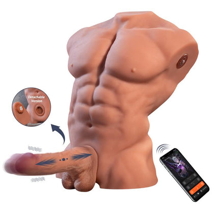 XISE - FITTER TORSO WITH DETACHABLE DILDOM, THRUSTING AND APP 11.6 KG