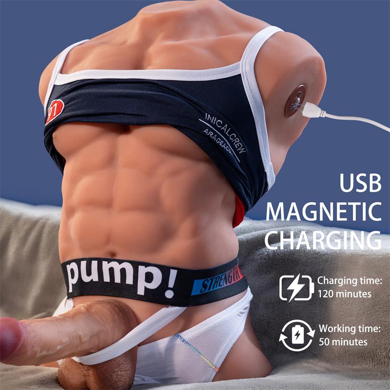 XISE - FITTER TORSO WITH DETACHABLE DILDOM, THRUSTING AND APP 11.6 KG