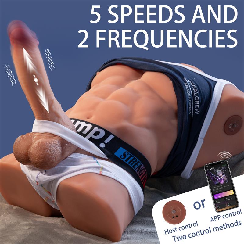 XISE - FITTER TORSO WITH DETACHABLE DILDOM, THRUSTING AND APP 11.6 KG