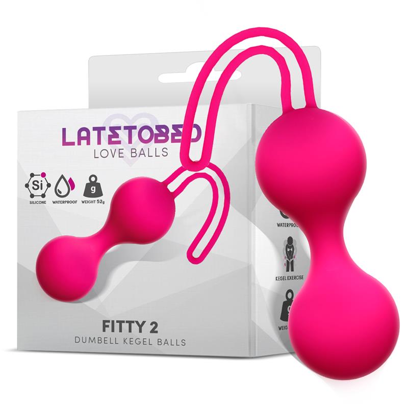 LATETOBED - FITTY 2 - DUMBELL KEGEL BALLS 52 GR