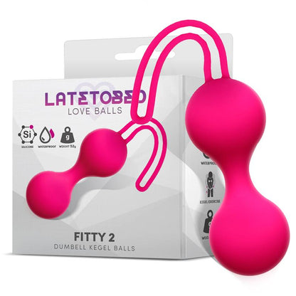 LATETOBED - FITTY 2 - DUMBELL KEGEL BALLS 52 GR