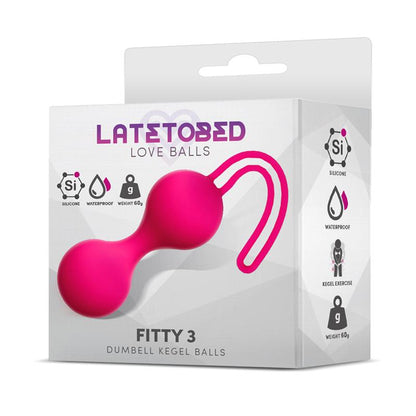 LATETOBED - FITTY 3 - DUMBBELL KEGEL BALLS 62 GR