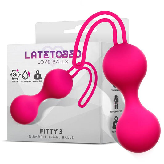 LATETOBED - FITTY 3 - DUMBBELL KEGEL BALLS 62 GR