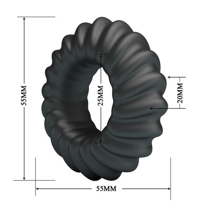 CRAZY BULL - FITZ COCK RING SILICONE MOD 8