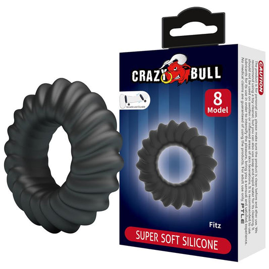 CRAZY BULL - FITZ COCK RING SILICONE MOD 8