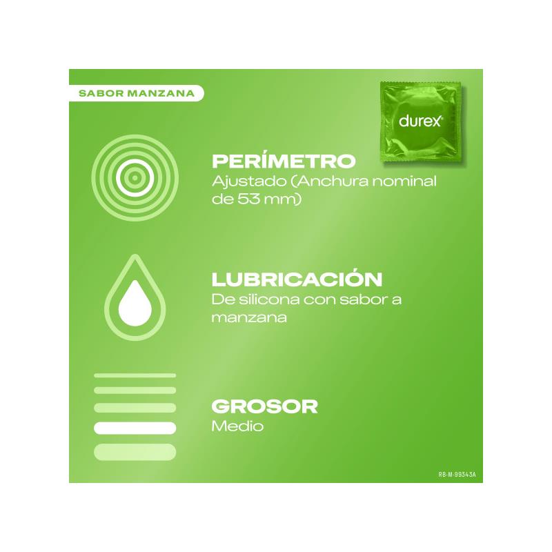 DUREX - FLAVORED CONDOMS SABORÉAME 12 UD