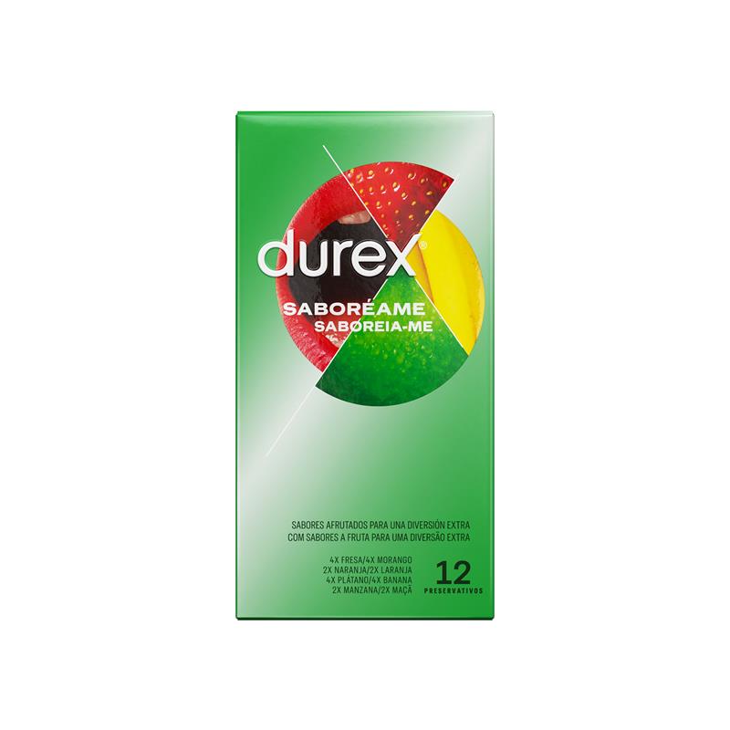 DUREX - FLAVORED CONDOMS SABORÉAME 12 UD