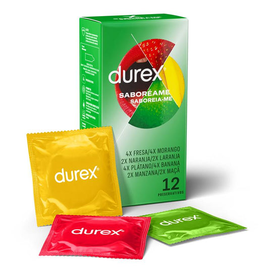 DUREX - FLAVORED CONDOMS SABORÉAME 12 UD