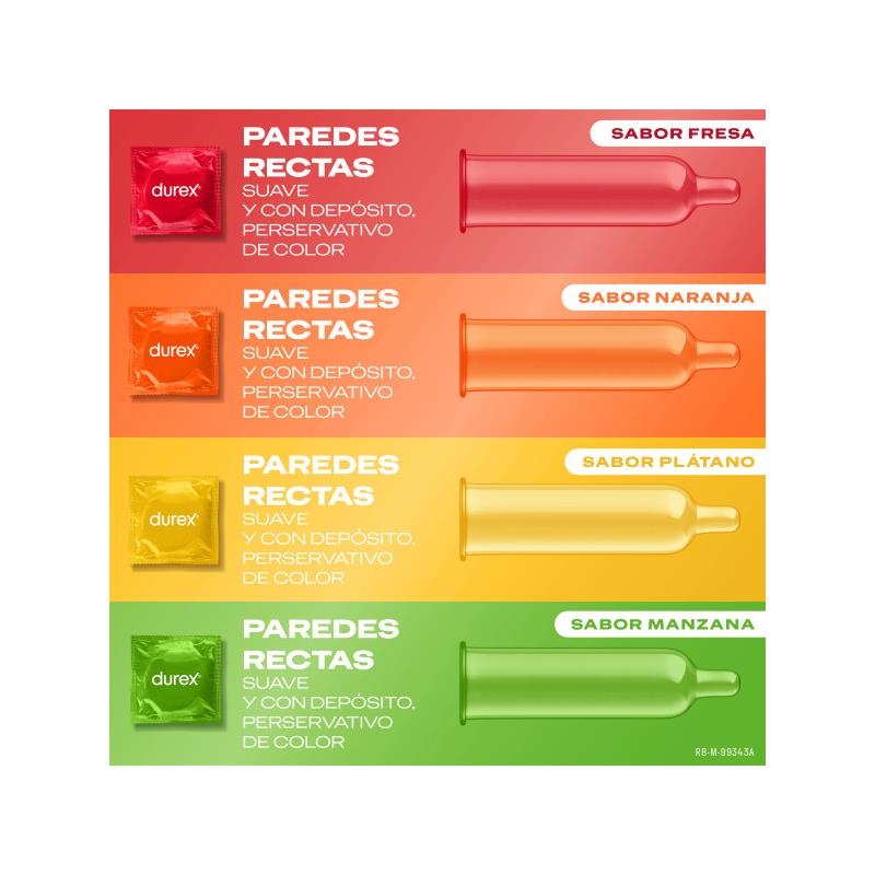 DUREX - FLAVORED CONDOMS SABORÉAME 12 UD