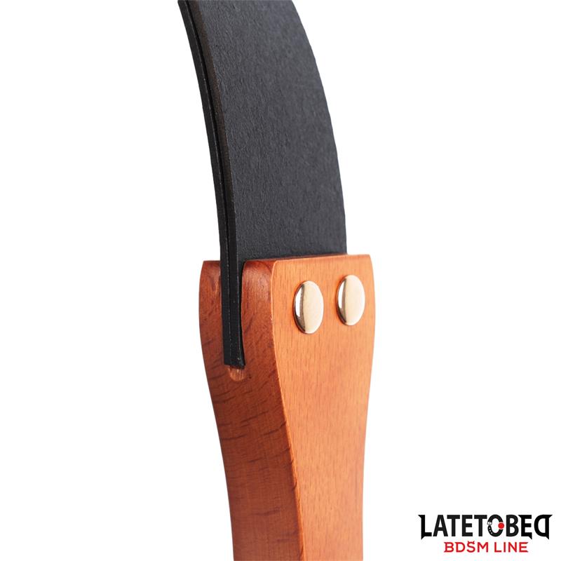 LATETOBED BDSM LINE - FLEXIBLE PADDLE WITH WOOD HANDLE 51 CM