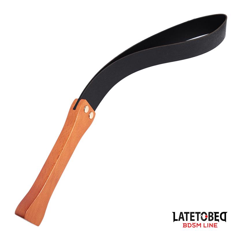 GAMME BDSM LATETOBED - PALA FLEXIBLE AVEC MANCHE EN BOIS 51 CM