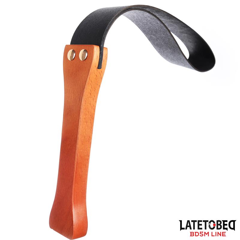 LATETOBED BDSM LINE - FLEXIBLE PADDLE WITH WOOD HANDLE 51 CM