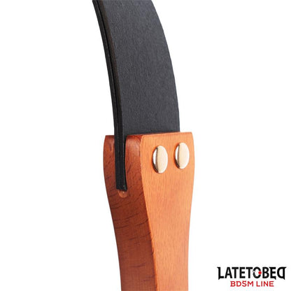 LATETOBED BDSM LINE - FLEXIBLE PADDLE WITH WOOD HANDLE 51 CM