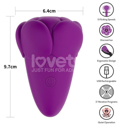 LOVETOY - FLICKER STIMULATOR WITH FLICKING PURPLE